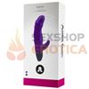 Vibrador de punto g y estimulador de clitoris con dos motores y 8 modos de vibracion